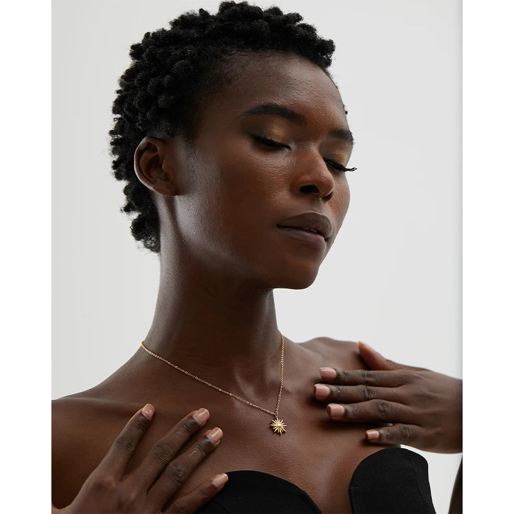 Colar Pingente de Sol