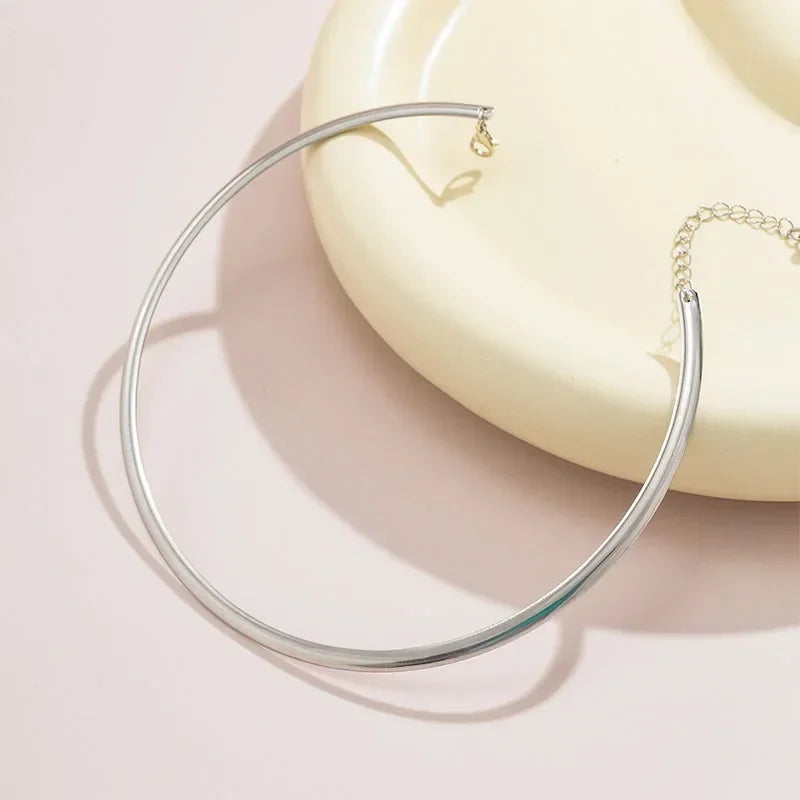 Colar Gargantilha Dourada