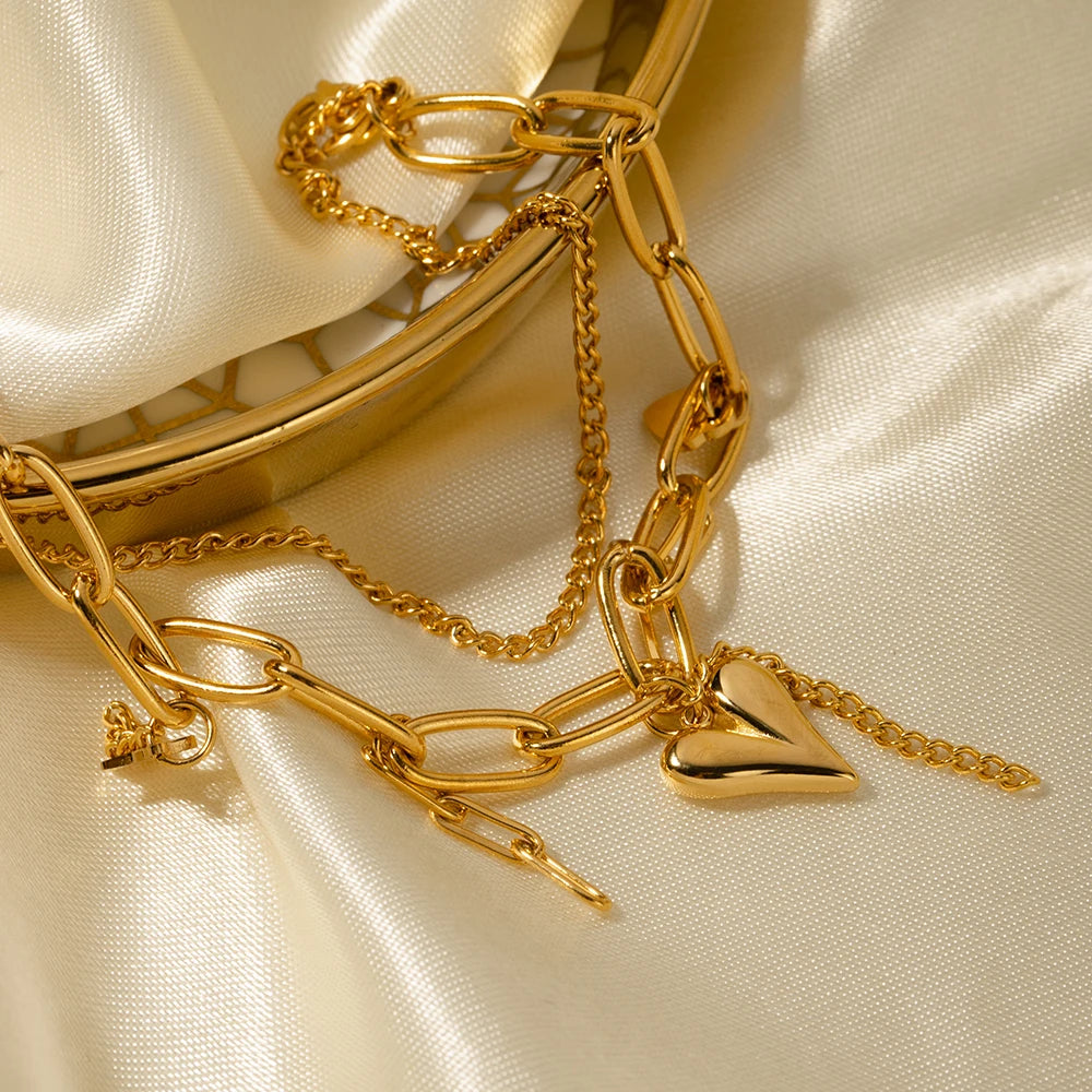 Pulseira Dupla com Pingente