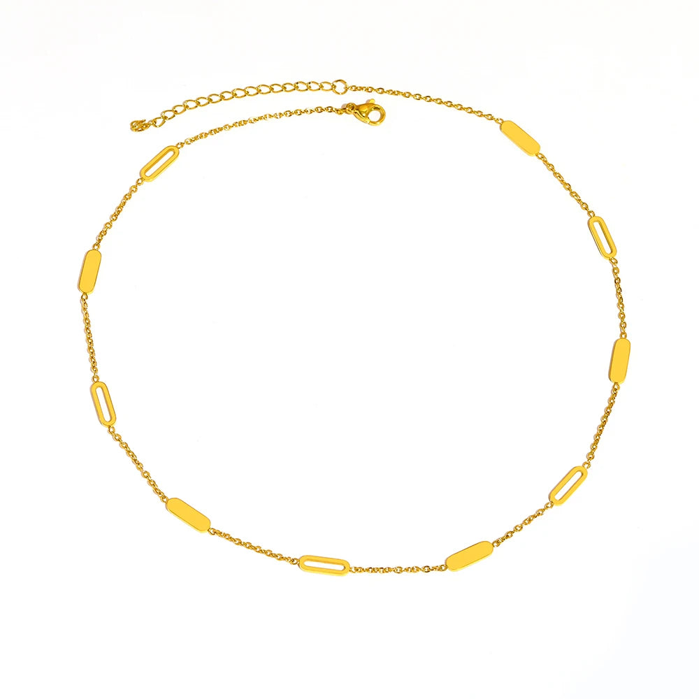 Colar Elos Ovalados