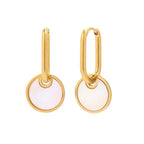 Brinco Oval com Argola