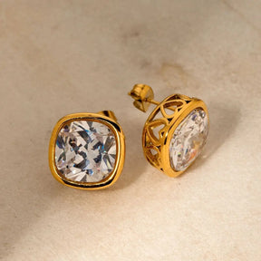 Brinco Ponto de Luz com Zircônia