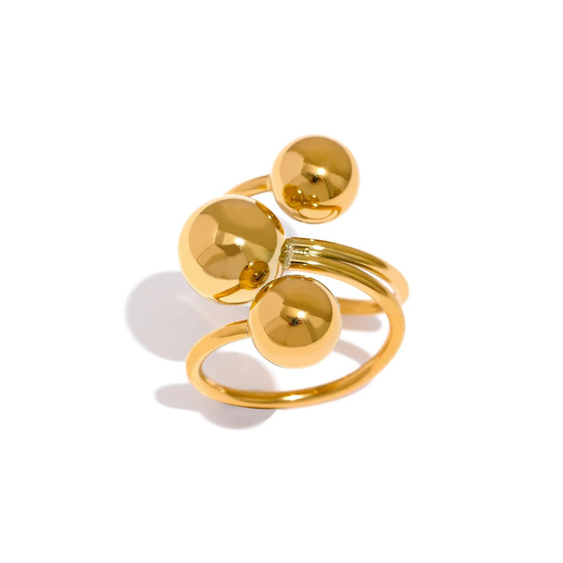 Anel Círculos em Espiral