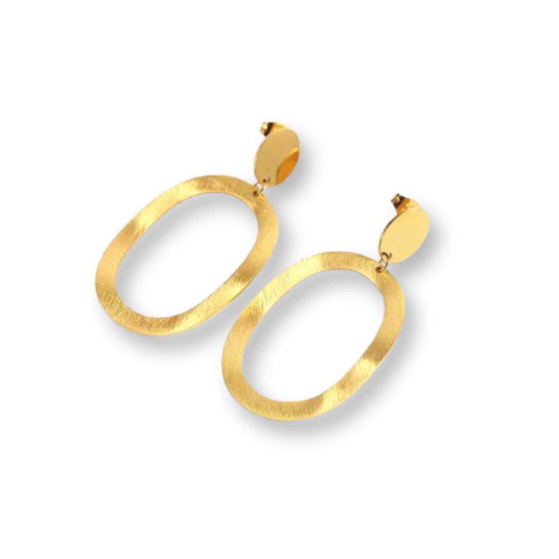 Brinco Argola Oval