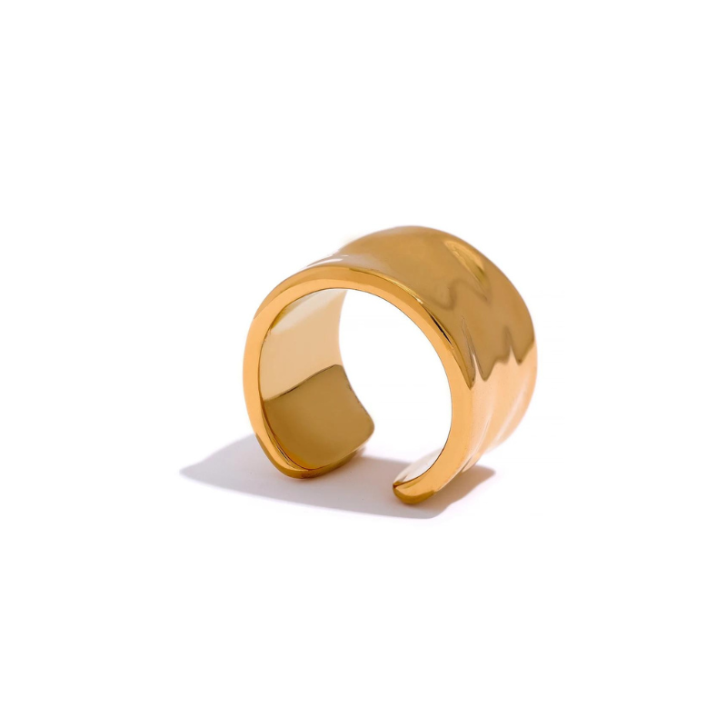 Anel Arco Dourado