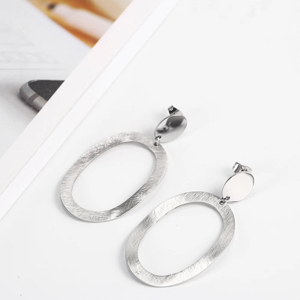Brinco Argola Oval