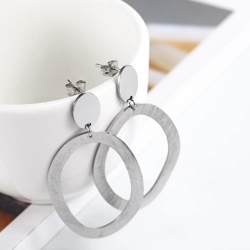 Brinco Argola Oval