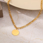 Colar Esfera Dourada
