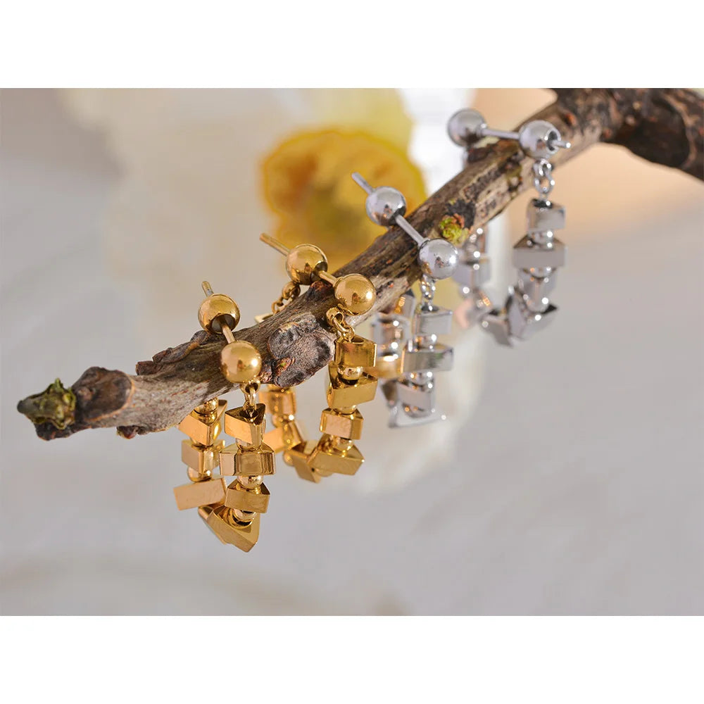 Brinco de Argola Mosaico