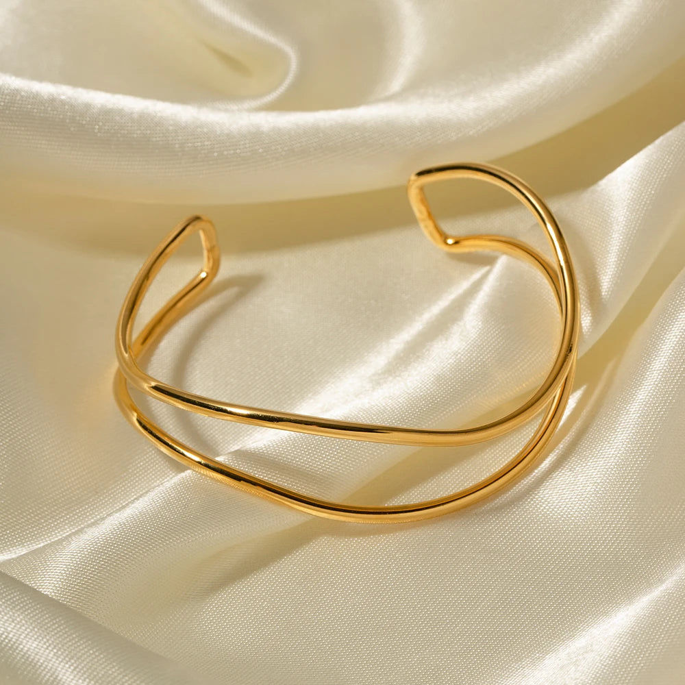 Pulseira Onda Dupla