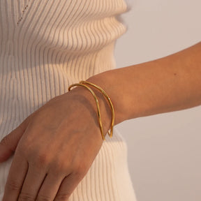 Pulseira Onda Dupla