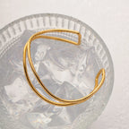 Pulseira Onda Dupla