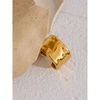Anel Arco Dourado