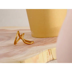 Anel Torcido Moderno