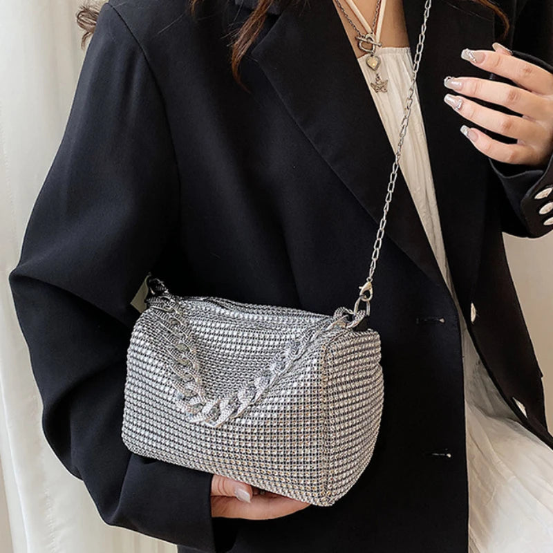 Bolsa Brilhante de Strass
