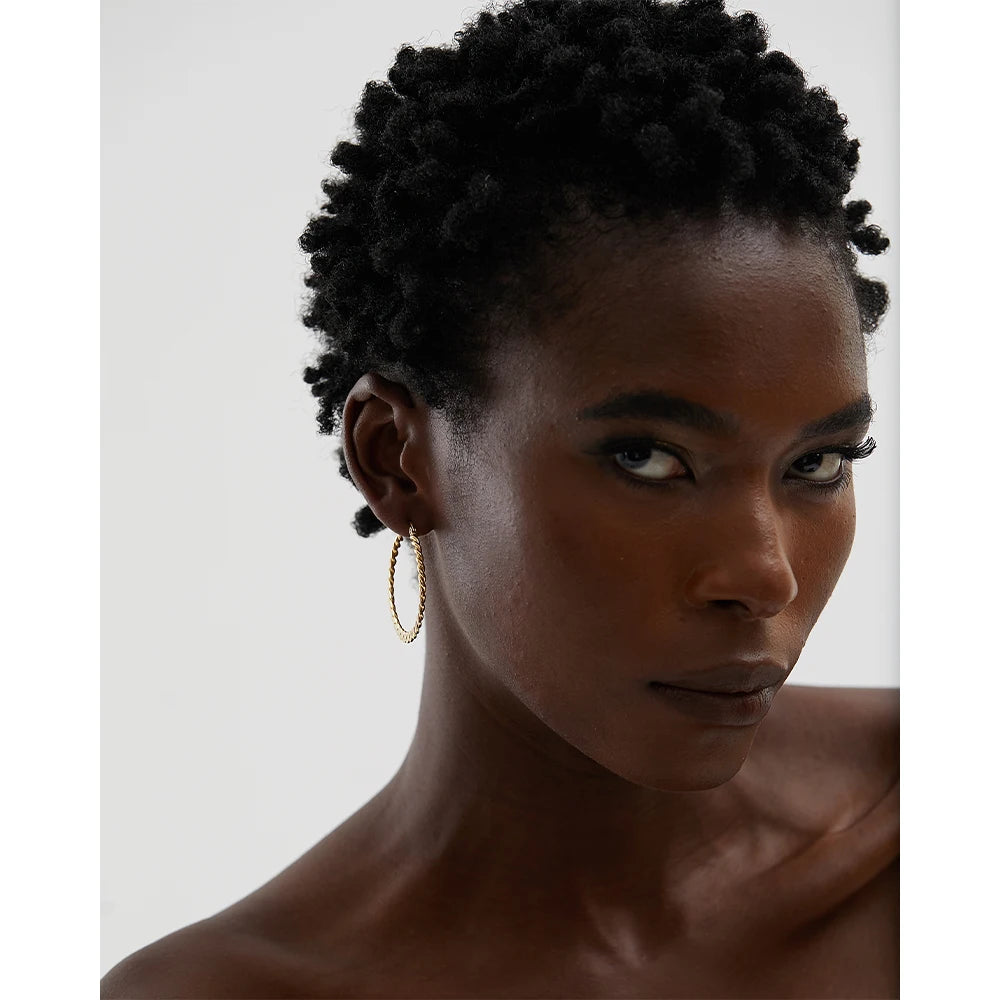 Brinco de Argola Elo Corrente