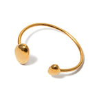 Pulseira Aberta Geométrica
