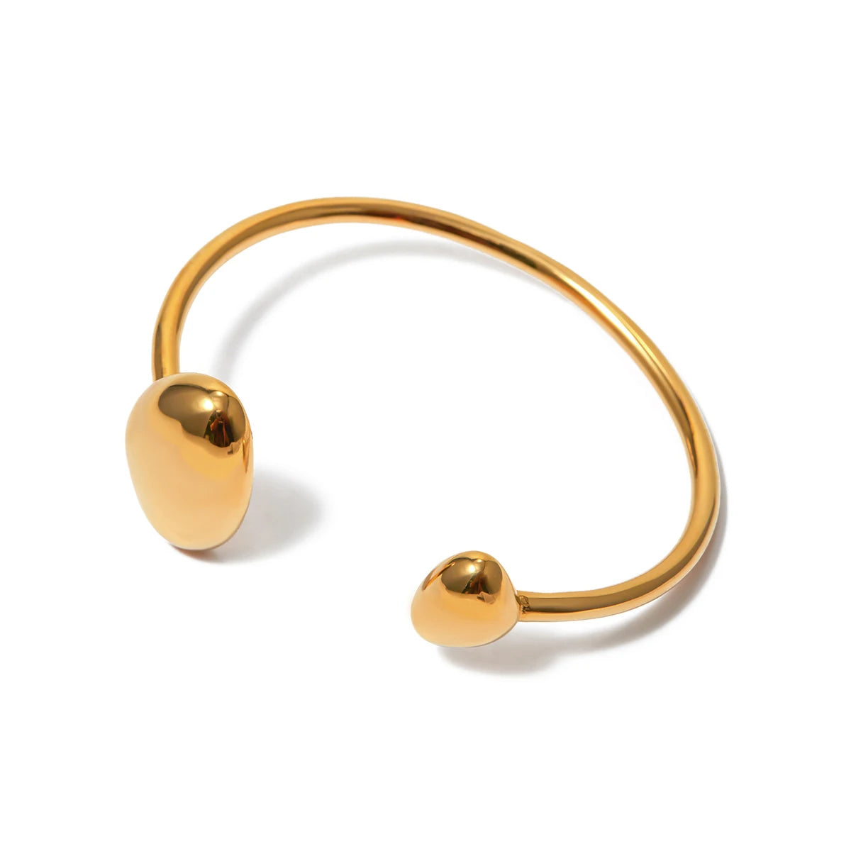 Pulseira Aberta Geométrica